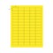 Nevs Cryo Label Laser Sheets  38x19mm for General Use Yellow LCL-34112-S-Y - alternate 2